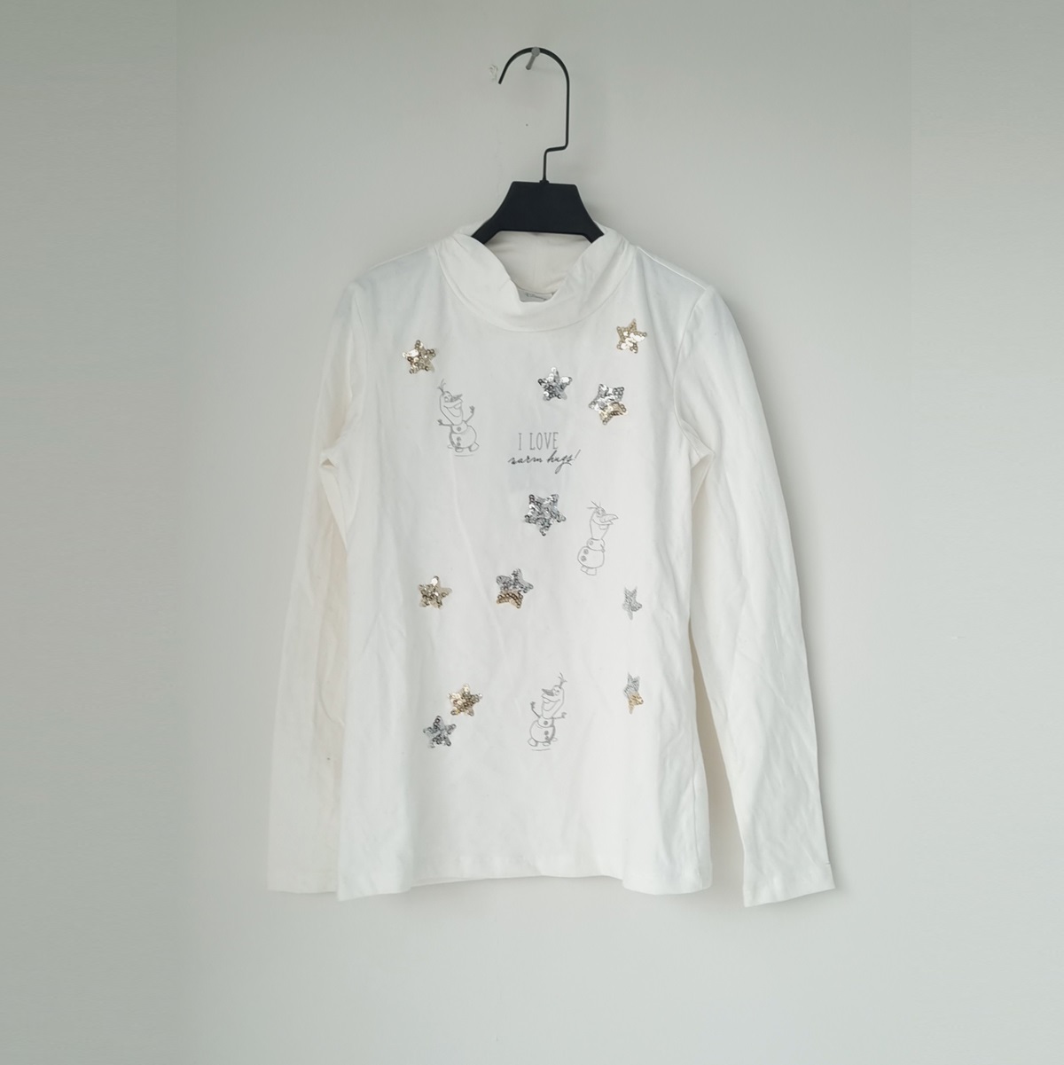 بلوز دخترانه او وی اس OVS 1058 طرح فروزن