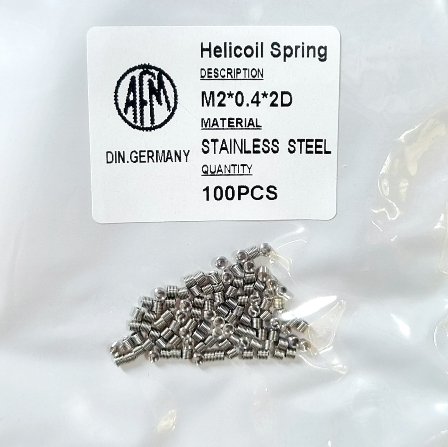 فنر هلی کویل ای اف ام سایز AFM 2*0.4-2D